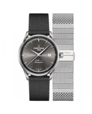 Szwajcarski klasyczny zegarek męski CERTINA DS-1 C029.807.11.081.02 (C0298071108102)