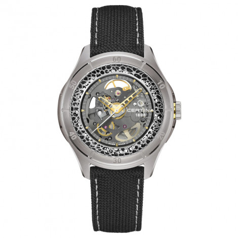 Szwajcarski elegancki zegarek męski Certina DS Skeleton C042.407.56.081.10