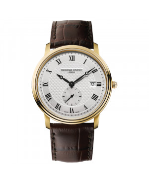 Szwajcarski klasyczny zegarek męski Frederique Constant Slimline Gent FC-245M5S5