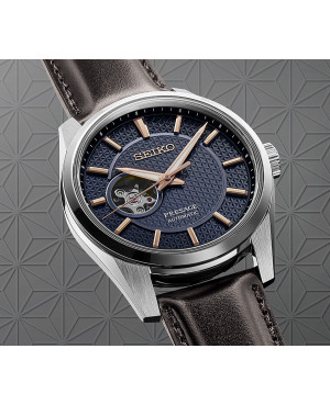 Japoński, klasyczny zegarek męski Seiko Presage Sharp Edged Series SPB311J1