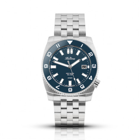 Polski zegarek męski do nurkowania BALTICUS Deep Water Edycja Limitowana BAL-DWOB