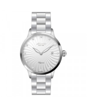 Szwajcarski elegancki zegarek damski Atlantic Elegance 29142.41.27MB