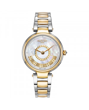 Szwajcarski biżuteryjny zegarek damski Roamer Lady Mermaid 602857 47 10 50