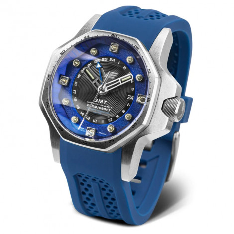 Sportowy zegarek męski Vostok Europe Atomic Age Fermi Line Chrono Limited Editon NH34-640A701
