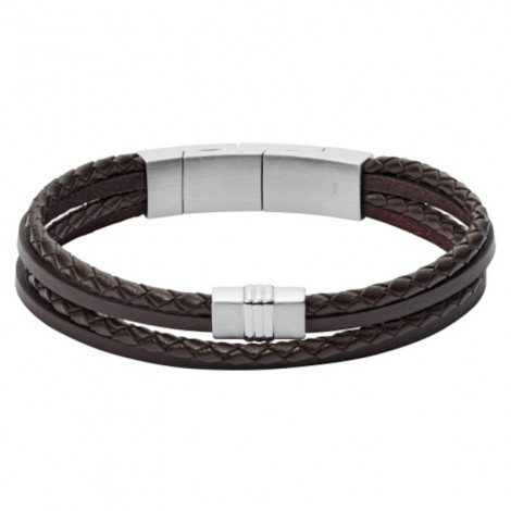 Modowa męska bransoletka Fossil JF02934040