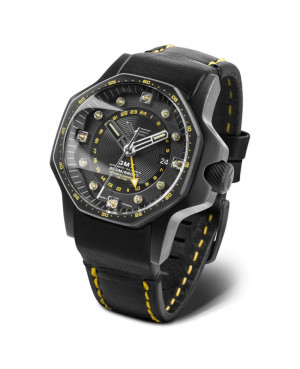 Sportowy zegarek męski Vostok Europe Atomic Age Fermi Limited Editon NH34-640C703