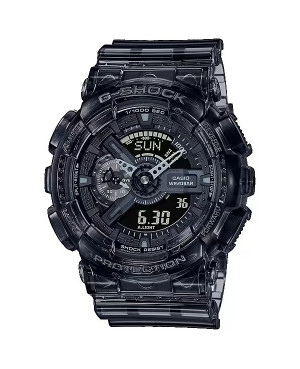 Sportowy zegarek męski Casio G-Shock Original Classic Black Skeleton GA-110SKE-8AER (GA110SKE8AER)