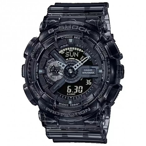 Sportowy zegarek męski Casio G-Shock Original Classic Black Skeleton GA-110SKE-8AER (GA110SKE8AER)