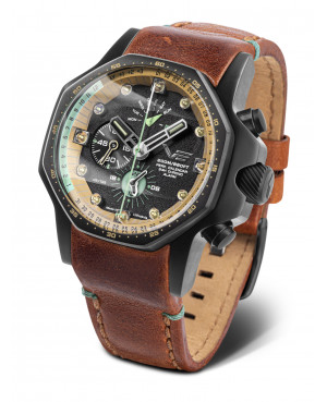 Sportowy zegarek męski Vostok Europe Atomic Age Oppenheimer Limited Edition YM86-640C697