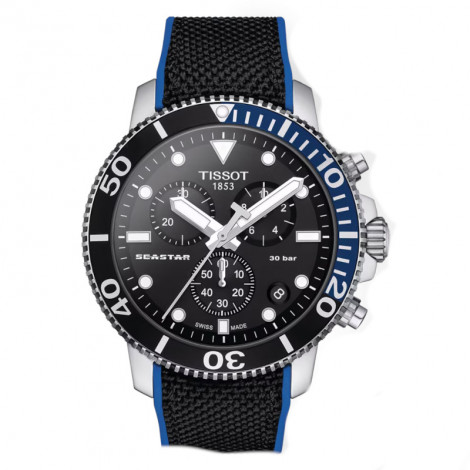 Szwajcarski sportowy zegarek męski TISSOT Seastar 1000 Chrono T120.417.17.051.03