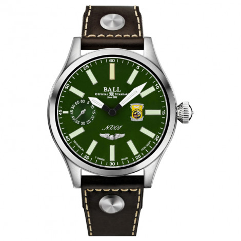 Szwajcarski zegarek męski dla pilotów Ball Engineer Master II 46mm Doolittle Raiders Limited Edition NM2638C-L1-GR