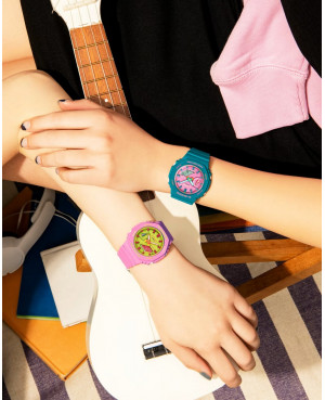 Sportowy zegarek damski Casio G-Shock Women GMA-S2100BS-3AER