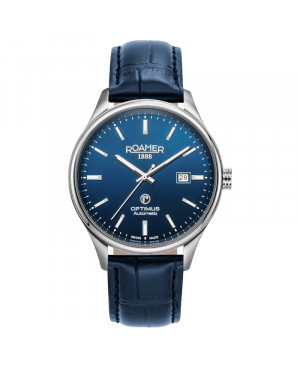 Szwajcarski klasyczny zegarek męski Roamer Optimus 983983 41 45 05