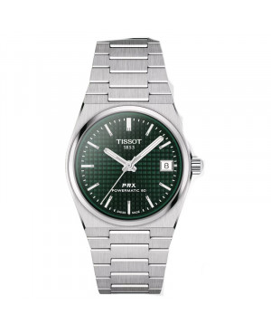 Szwajcarski elegancki zegarek damski TISSOT PRX Powermatic 80 T137.207.11.091.00