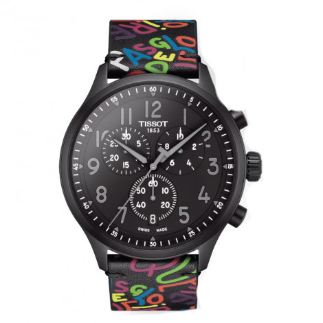 Szwajcarski sportowy zegarek męski Tissot Chrono XL Special Edition Roglic T116.617.36.052.04