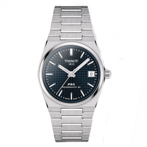 Szwajcarski elegancki zegarek damski TISSOT PRX Powermatic 80 T137.207.11.041.00