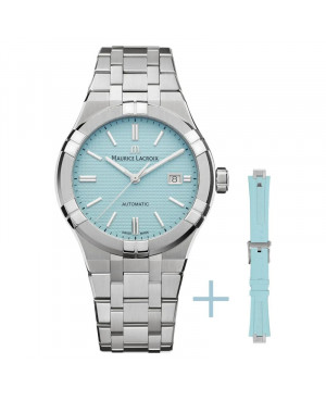 Szwajcarski elegancki zegarek męski MAURICE LACROIX AIKON Summer Edition AI6008-SS00F-431-C