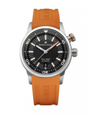 Szwajcarski sportowy zegarek MAURICE LACROIX PONTOS S Diver PT6248-SS00L-330-J