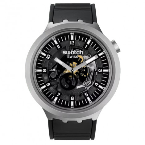 Szwajcarski sportowy zegarek Swatch Big Bold Irony Dark Irony SB07S105
