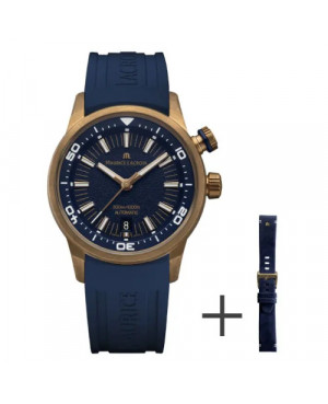 Szwajcarski sportowy zegarek MAURICE LACROIX PONTOS S Diver PT6248-BRZ0B-430-4