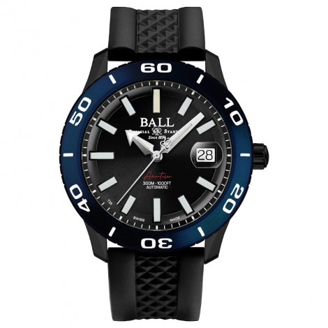 Szwajcarski zegarek męski do nurkowania  Ball Firemann NECC DM3090A-P11J-BK (DM3090AP11JBK)