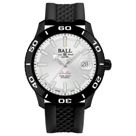 Szwajcarski zegarek męski do nurkowania  Ball Firemann NECC DM3090A-P10J-SL (DM3090AP10JSL)