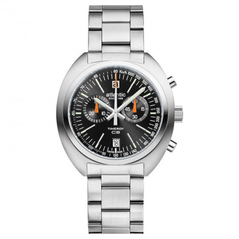 Szwajcarski elegancki zegarek męski Atlantic Timeroy Chrono 70467.41.69