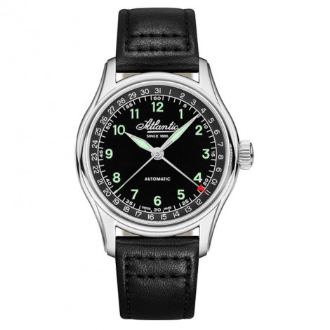 Szwajcarski klasyczny zegarek męski Atlantic Worldmaster Automatic Pointer Date 2782.41.63GN