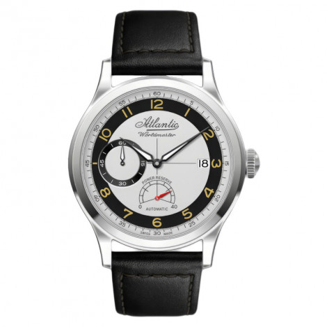 Szwajcarski elegancki zegarek męski Atlantic Worldmaster Original 53782.41.23