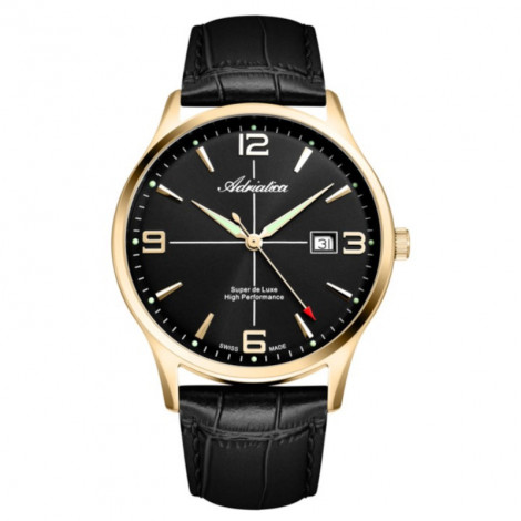Szwajcarski klasyczny zegarek męski Adriatica A8331.1254Q