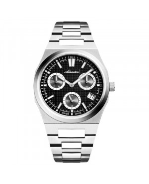 Szwajcarski elegancki zegarek męski Adriatica A8326.5114QF