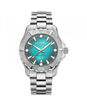 Szwajcarski sportowy zegarek męski ROAMER Deep Sea 200 860833 41 05 70