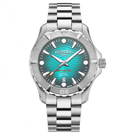 Szwajcarski sportowy zegarek męski ROAMER Deep Sea 200 860833 41 05 70