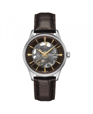Szwajcarski elegancki zegarek męski Certina DS-1 Skeleton C029.907.16.081.00