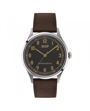Szwajcarski elegancki zegarek męski Tissot Heritage Gent Auto COSC 1938 T142.464.16.062.00