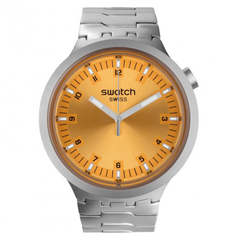 Szwajcarski elegancki zegarek Swatch Big Bold Irony Amber Sheen SB07S103G
