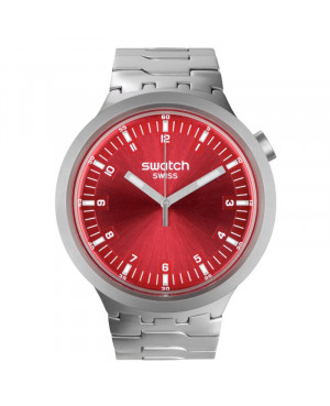 Szwajcarski elegancki zegarek Swatch Big Bold Irony Scarlet Shimmer SB07S104G