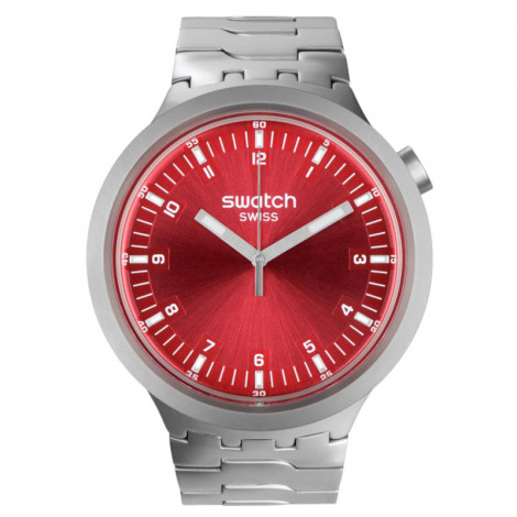 Szwajcarski elegancki zegarek Swatch Big Bold Irony Scarlet Shimmer SB07S104G