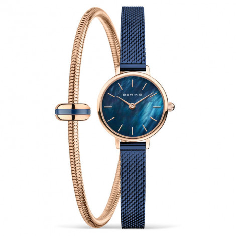 Modowy zegarek damski BERING Classic Lovely Gift Set 11022-367-GWP