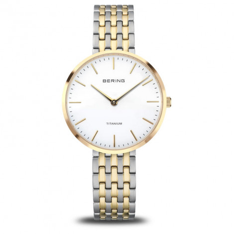 Klasyczny zegarek damski Bering Titanium 19334-010