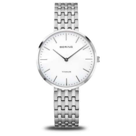 Klasyczny zegarek damski Bering Titanium 19334-004