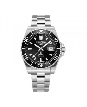 Szwajcarski elegancki zegarek męski Roamer Premier 986983 41 85 20