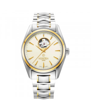 Szwajcarski elegancki zegarek męski Roamer Searock Master 984985 47 35 20