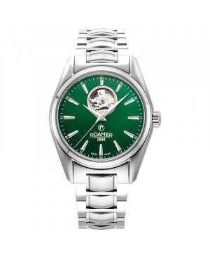 Szwajcarski elegancki zegarek męski Roamer Searock Master 984985 41 75 20