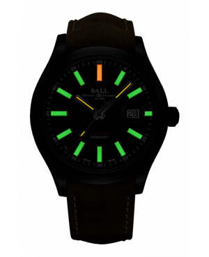 Szwajcarski, sportowy zegarek męski BALL  Engineer II Green Berets NM2028C-L4CJ-BK