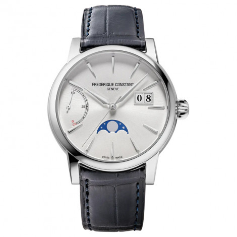 Szwajcarski klasyczny zegarek męski Frederigue Constant Classic Power Reserve Big Date Constant FC-735S3H6