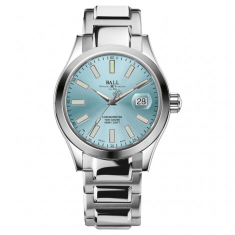 Szwajcarski, klasyczny zegarek męski BALL Engineer III Marvelight Chronometer NM9026C-S6CJ-IBE