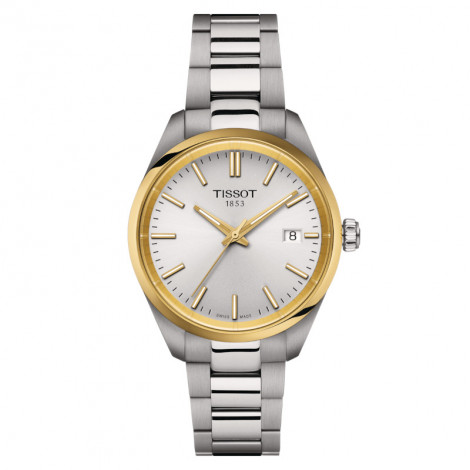 Szwajcarski klasyczny zegarek damski Tissot PR 100 T150.210.21.031.00