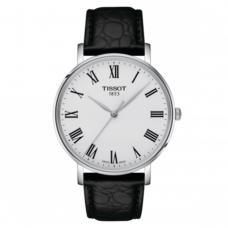 Szwajcarski klasyczny zegarek męski Tissot Everytime T143.410.16.033.00