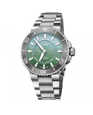 Szwajcarski, męski zegarek do nurkowania ORIS Aquis Dat Watt Limited Edition II 01 743 7734 4197-Set